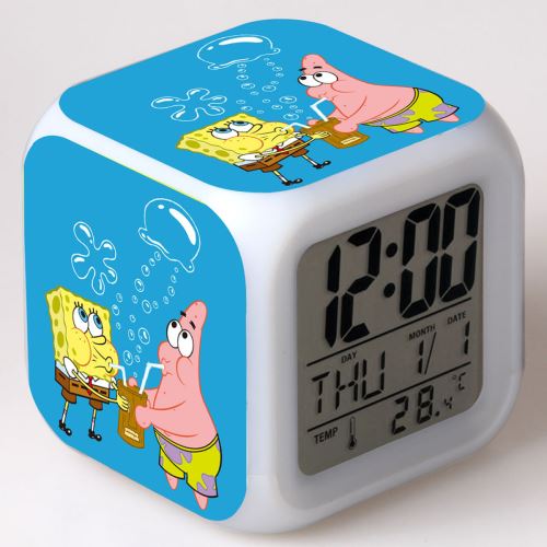 Stack - Réveil Enfant LED - Spongebob SquarePants - Image 2