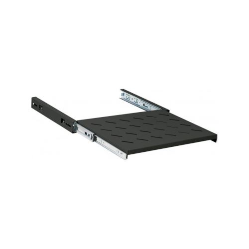 DEXLAN Etagère coulissante pour baie prof 650 mm noir