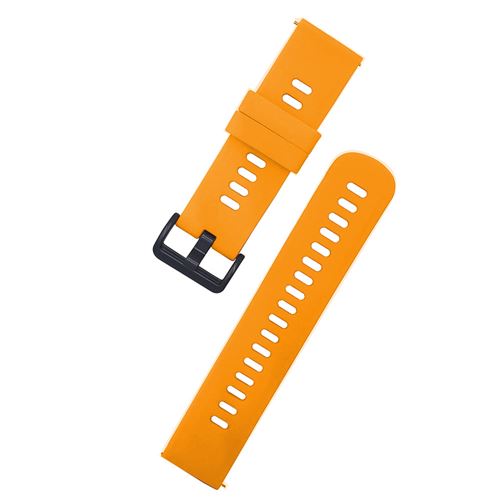 Non Communiqué Orange Bracelet En Silicone Simple Pour Amazfit Gts