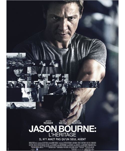 Jason Bourne : l'Héritage AFFICHE CINEMA ORIGINALE
