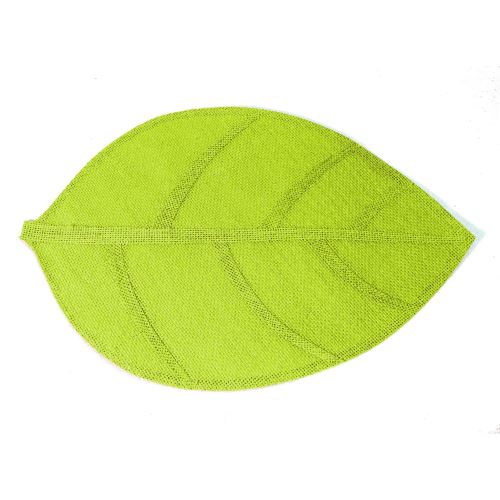 Set de table 30 x 45 cm fibre papier feuille Anis