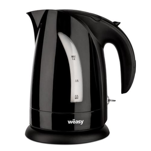 Weasy Bouilloire Sans Fil - 2200w - 1,8l - Sans Fil - Noir