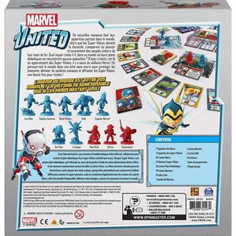 Jeu de société Spin Master Marvel United