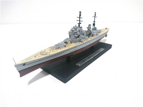 Hms King George V - Navire De Guerre Royal Navy- Atlas De Agostini 1/1250 - Réf28