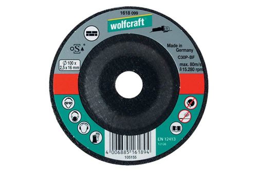 Wolfcraft 1629099 Disque tronçonneuse Diamètre 230 x 2,5 mm