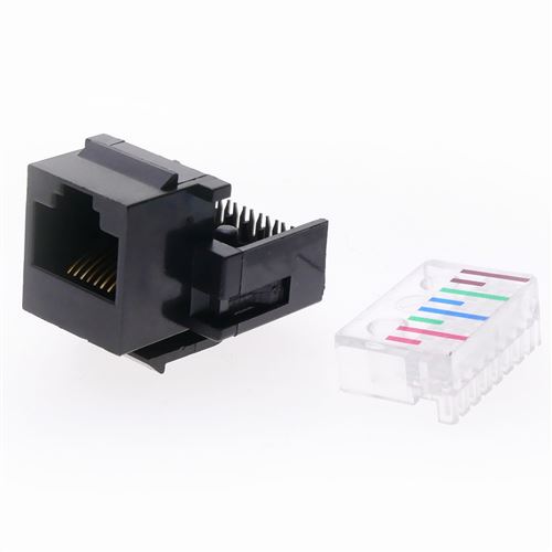 Keystone RJ45 femelle à TB110 Cat.5e UTP Assemblage automatique sans outils