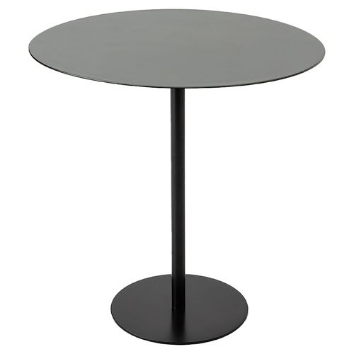 Amadeus - Table plateau en émail verte 50 cm