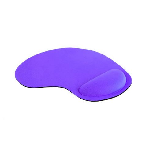 Non Communiqué Violet Tapis De Souris Avec Repose-Poignet Ergonomique Ultra Fin Yonis