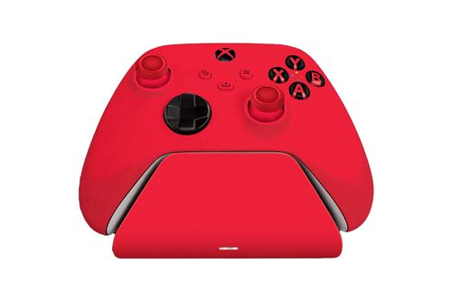 Chargeur Universel Razer pour controleur XBOX - Charge rapide - Contact magnétique - Rouge