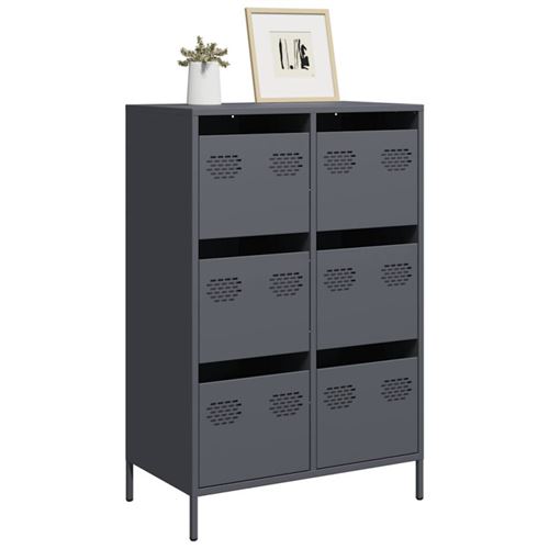 Vidaxl Buffet Haut - Anthracite - Image 3