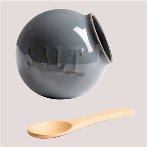 Salière Treska SKLUM Gris Bleu