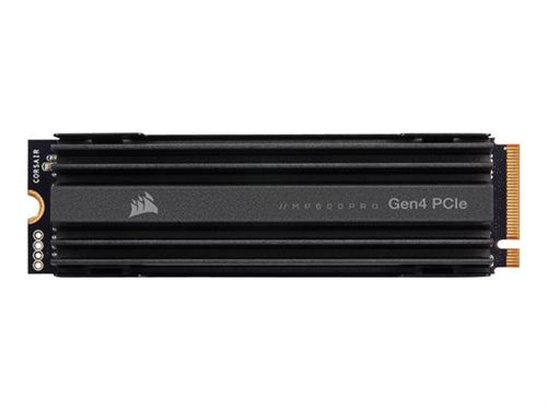 CORSAIR MP600 PRO - SSD - 1 TB - intern - M.2 2280 - PCIe 4.0 x4 (NVMe) - 256-bits AES - geïntegreerde warmteafvoer