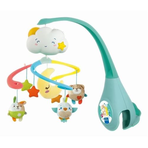 Mobile Sweet Dream Cot - Musique, rotation et peluches douces