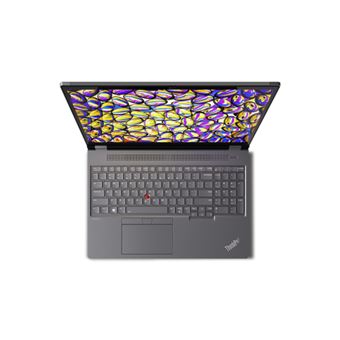 PC Portable Lenovo ThinkPad P16 G1 21D60015GE 16 WQXGA Intel Core i7-12800HX 32Go RAM DDR5 512Go SSD Win 11 Pro Gris - 1
