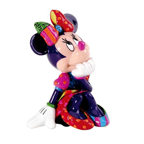 Enesco Minnie Figurine Collection By Romero Britto - Hauteur 7 cm - Largeur 5 cm - Longueur 5 cm