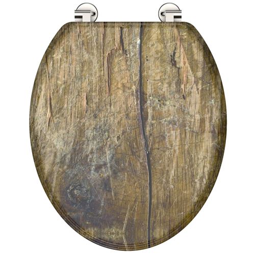 Schütte WC-Sitz "Solid Wood" MDF-Holzkern