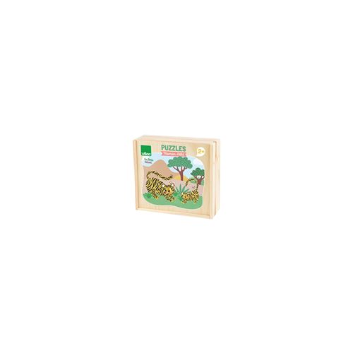 Non Communiqué Multicolore Puzzles En Bois Maman-Bébé Vilac Vilac