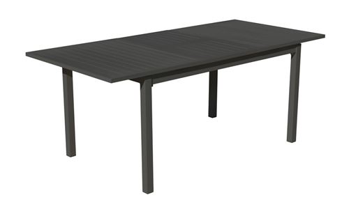 Table de jardin extensible PALMA - 170/220x100cm - anthracite