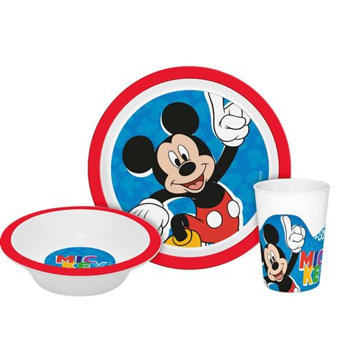 KIDS LICENCING Mickey Mouse - Ensemble Repas Pour Enfant