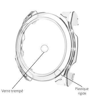 Coque Protection TPU Transparent Pour Garmin Fenix 8 51mm – Ultra Mince, Antichoc, Accès Total Aux Boutons - 4