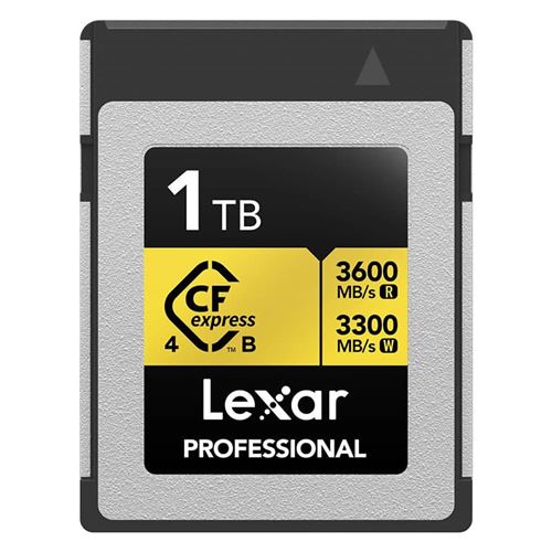 Lexar Professional Gold 1TB CFexpress 4.0 Type B  Memory Card