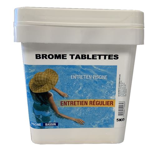 Brome lent tablettes 20gr 5kg Nmp 35449bcm
