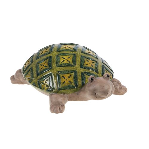Non Communiqué Vert Statue : Tortue Olivier 10,5 Cm - Amadeus - Céramique