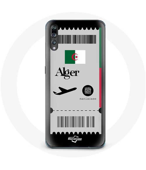 Coque pour Huawei P20 Billet d'avion Algerie Maniacase