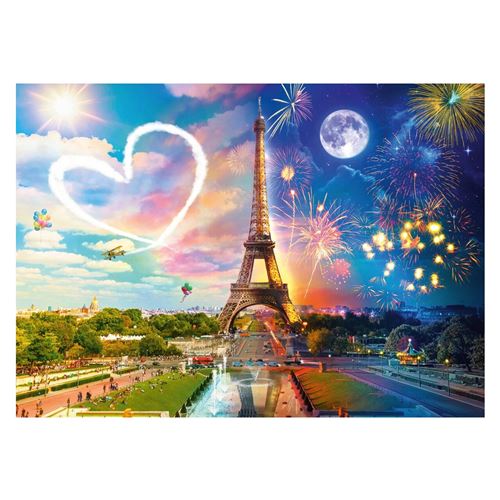  Puzzle Paris Day and Night Schmidt Spiele