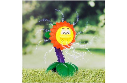 Fleur tournesol arroseur pour tuyau d'arrosage - jet d'eau pulverisation - jeu de plein air enfant - jouet ete jardin  pelouse
