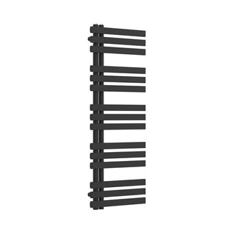 Radiateur sèche-serviettes Slidre acier 120 x 50 cm noir [neu.haus] - 1