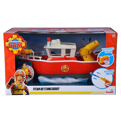 Sam Le Pompier Bateau De Pompiers Titan