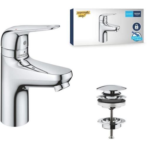 Grohe Mitigeur De Lavabo Swift - Taille S - Chrome - Image 3