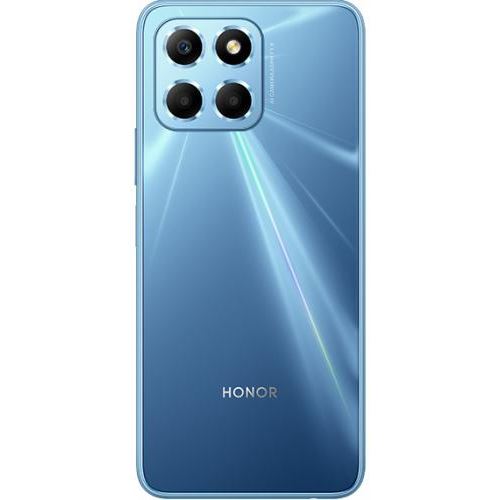 Honor X6 - 4G smartphone - double SIM - RAM 4 Go / Mémoire interne 64 Go - microSD slot - Écran LCD - 6.5 - 1600 x 720 pixels - 3 x caméras arrière 50 MP - front camera 5 MP - Bleu océan