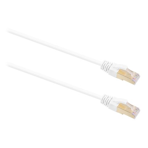 Non Communiqué Blanc Tnb Câble Rj45 Cat.7 5M