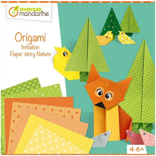 Avenue Mandarine Boîte créative Origami Initiation
