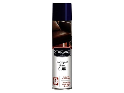 Starwax Nettoyant cirant cuir STARWAX, 0.3L