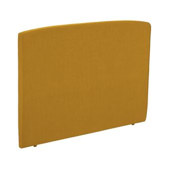 EPEDA Tête de lit Galbe 160cm chenillé ocre