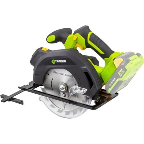 Non Communiqué Scie Circulaire Sans Fil Fieldmann 20V 165 Mm Guidage Laser Batterie Et Chargeur