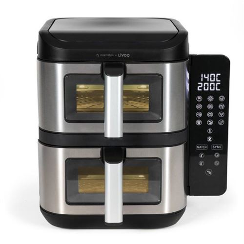 Joom Livoo Friteuse Sans Huile - Doc344co - 11 L - Double Bac - 2800 W - Image 2