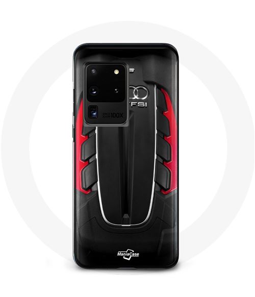Coque pour Samsung Galaxy S20 Ultra Audi RS Logo rouge Maniacase