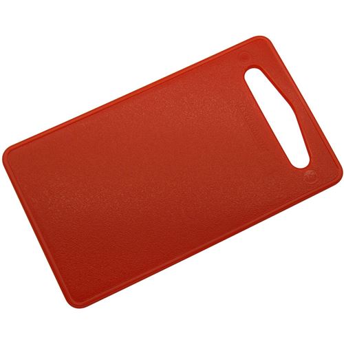 Planche à découper rouge en plastique 24 x 14 cm Fackelmann Colors Edition ref 39006