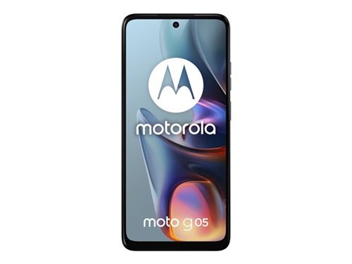 Motorola Moto G05 - 4G smartphone - double SIM - RAM 4 Go / Mémoire interne 256 Go - microSD slot - Écran LCD - 6.67 - 1604 x 720 pixels (90 Hz) - rear camera 50 MP - front camera 8 MP - denim blue