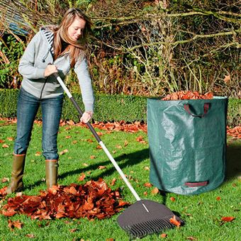 Lot de 2 sacs à déchets de jardin - 272 l - Sacs à déchets de