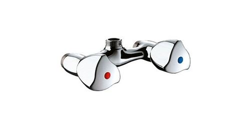 Delabie Mélangeur De Douche Mural Laiton Chromé M1/2Entraxe 110 Mm - Image 3