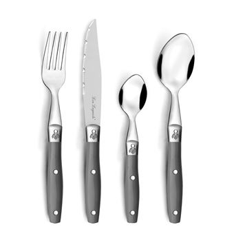 LA MENAGERE LAGUIOLE 24 PIECES 12/10° EN RANGE-COUVERTS