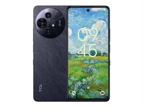 TCL 50 PRO NXTPAPER - 5G smartphone - double SIM - RAM 8 Go / Mémoire interne 512 Go - microSD slot - 6.8 - 2460 x 1080 pixels (120 Hz) - 3 x caméras arrière 108 MP, 8 MP, 2 MP - front camera 32 MP - gris lune