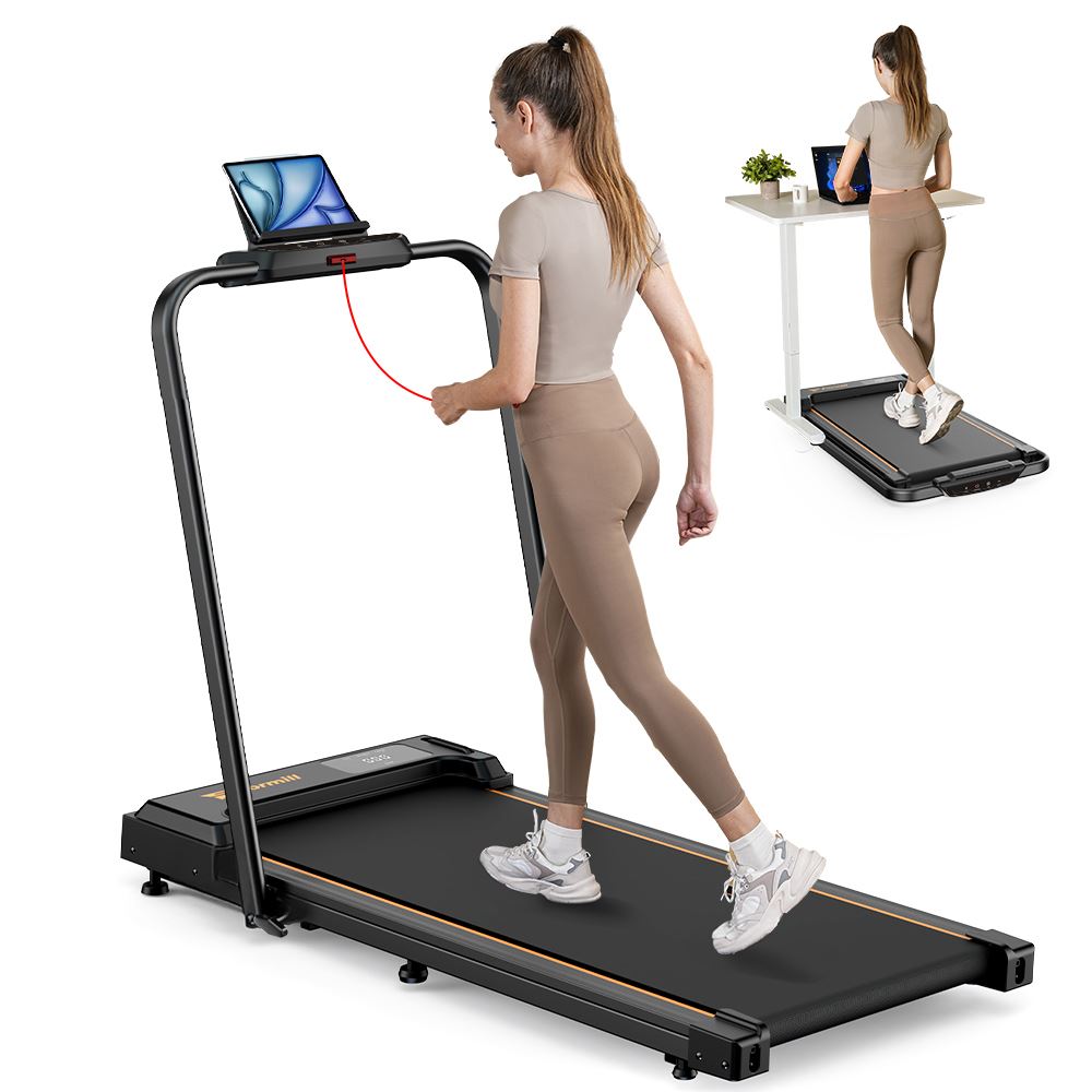 Tapis De Course électrique FORMILL FT 51 – Pliable 2 En 1, Support Tablette, Neuf
