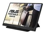 ASUS ZenScreen MB165B - Écran LED - 15.6" - portable - 1366 x 768 WXGA @ 60 Hz - TN - 220 cd/m² - 500:1 - 10 ms - USB - noir
