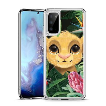 Coque pour iPhone 13 PRO MAX - Disney Simba Bebe Feuilles